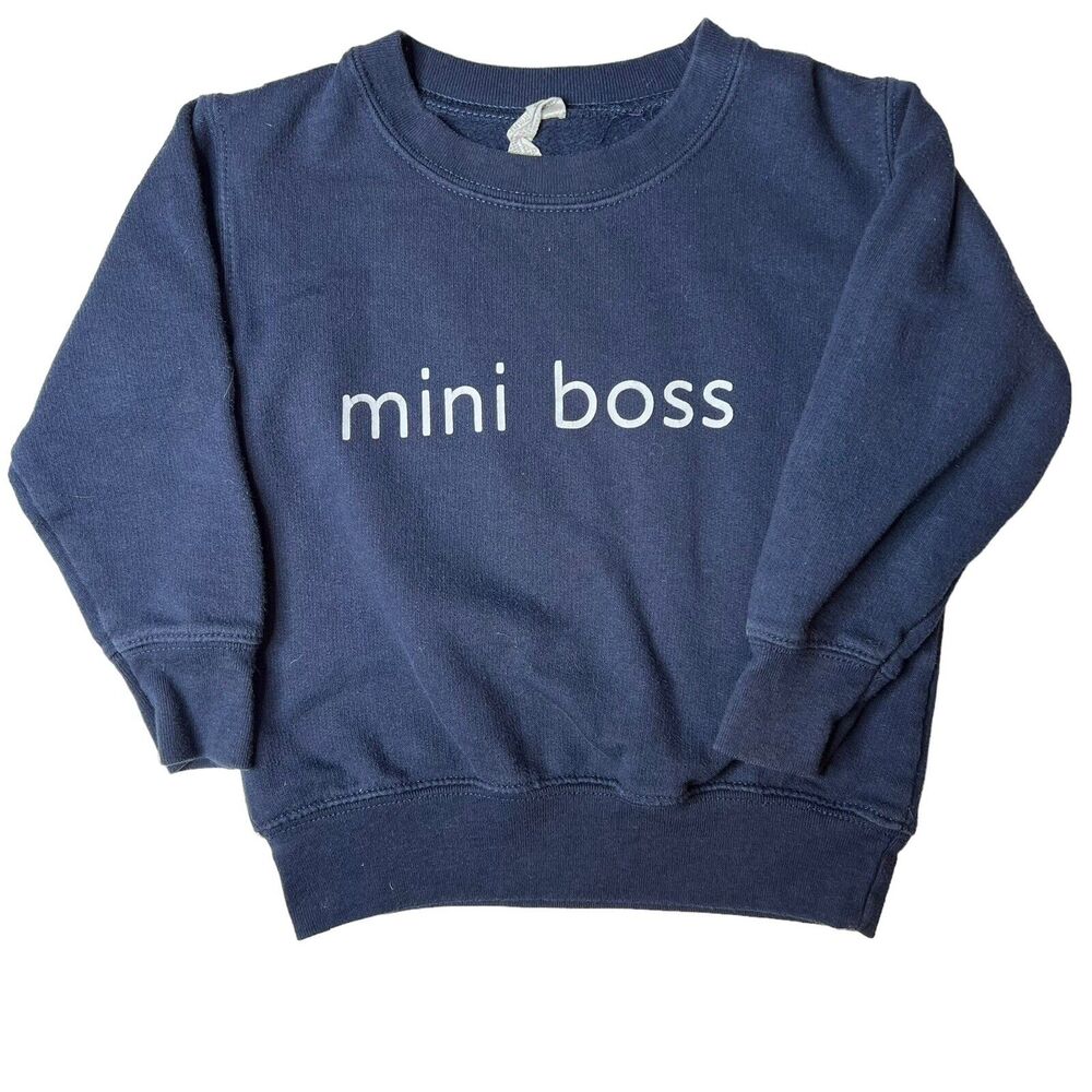Mini Boss Kids Sweatshirt Size 2 Year‎